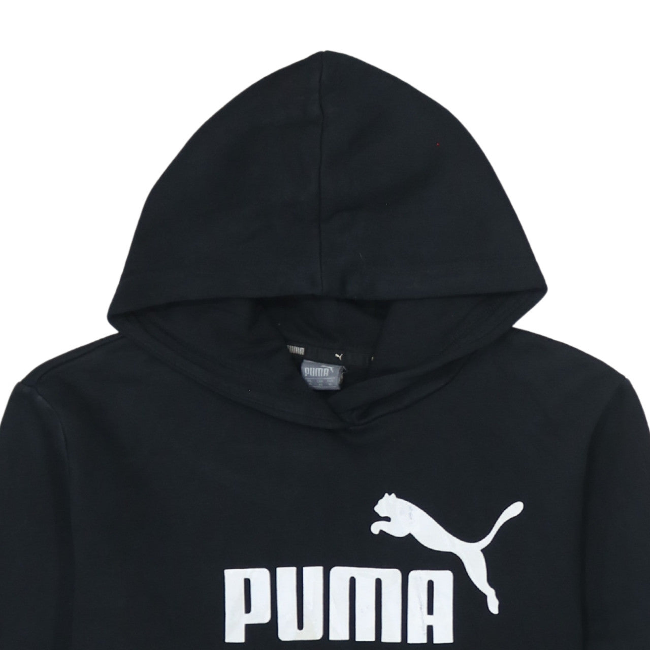 Womens UK Size XL PUMA Black Pullover Hoodie