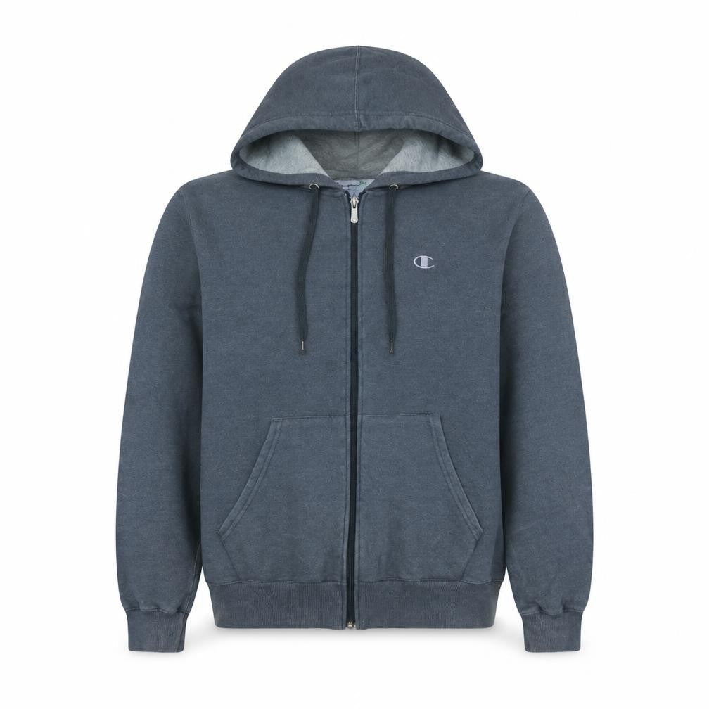 Womens UK Size M Champion Grey Full Zip Hoodie