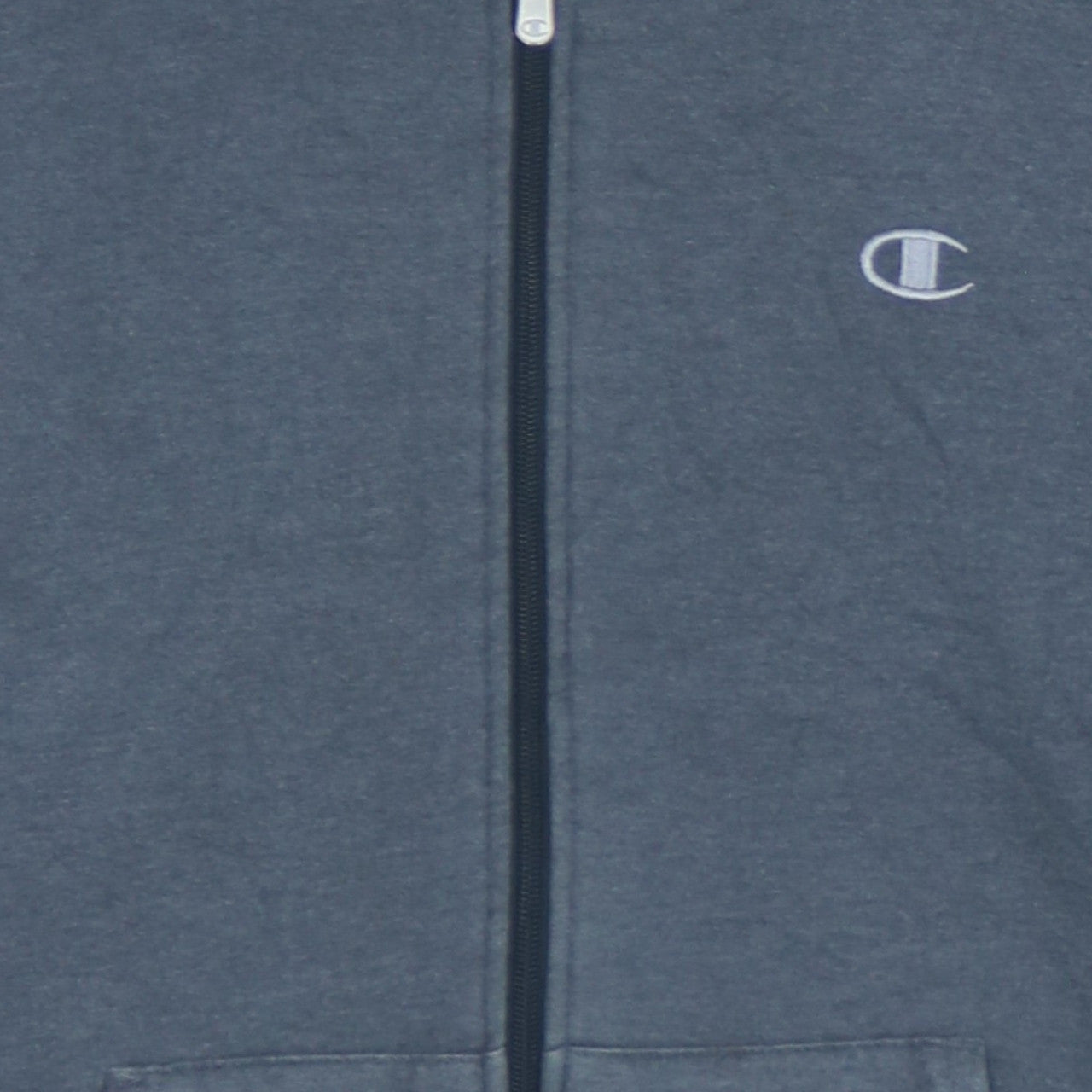 Womens UK Size M Champion Grey Full Zip Hoodie