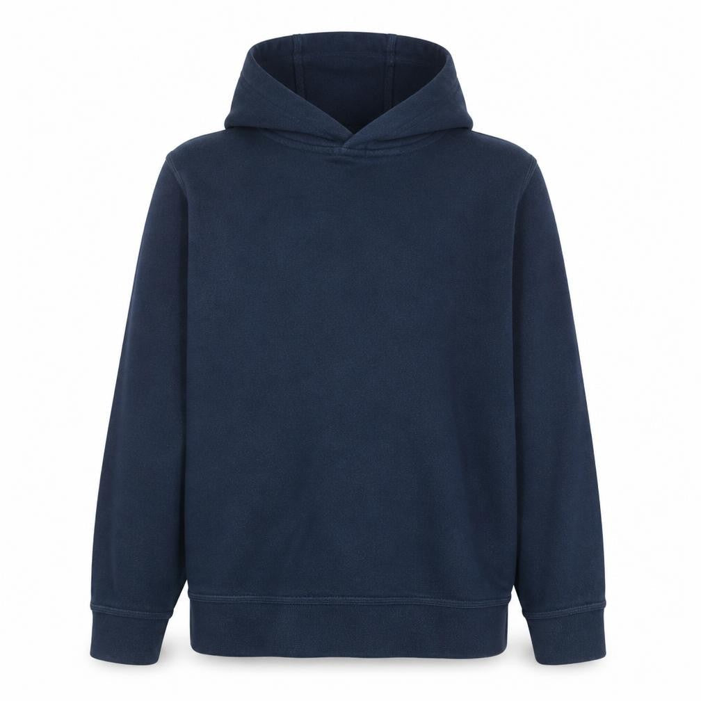 Front view of Nike boys’ blue xl 13-15 years pullover fleece hoodie sweatshirt