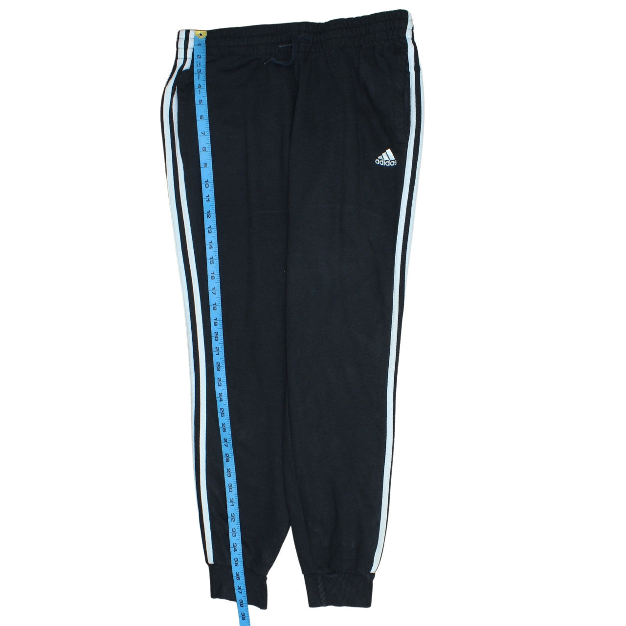 Womens UK Size M adidas Regular Fit Jogger Black Trousers