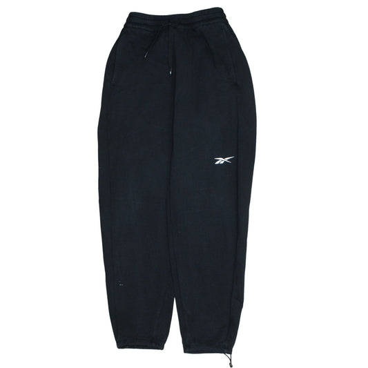 Womens UK Size S Reebok Regular Fit Jogger Black Trousers