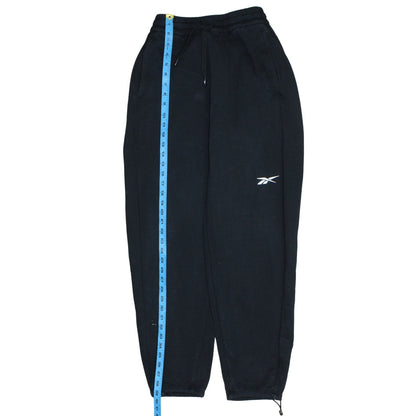 Womens UK Size S Reebok Regular Fit Jogger Black Trousers