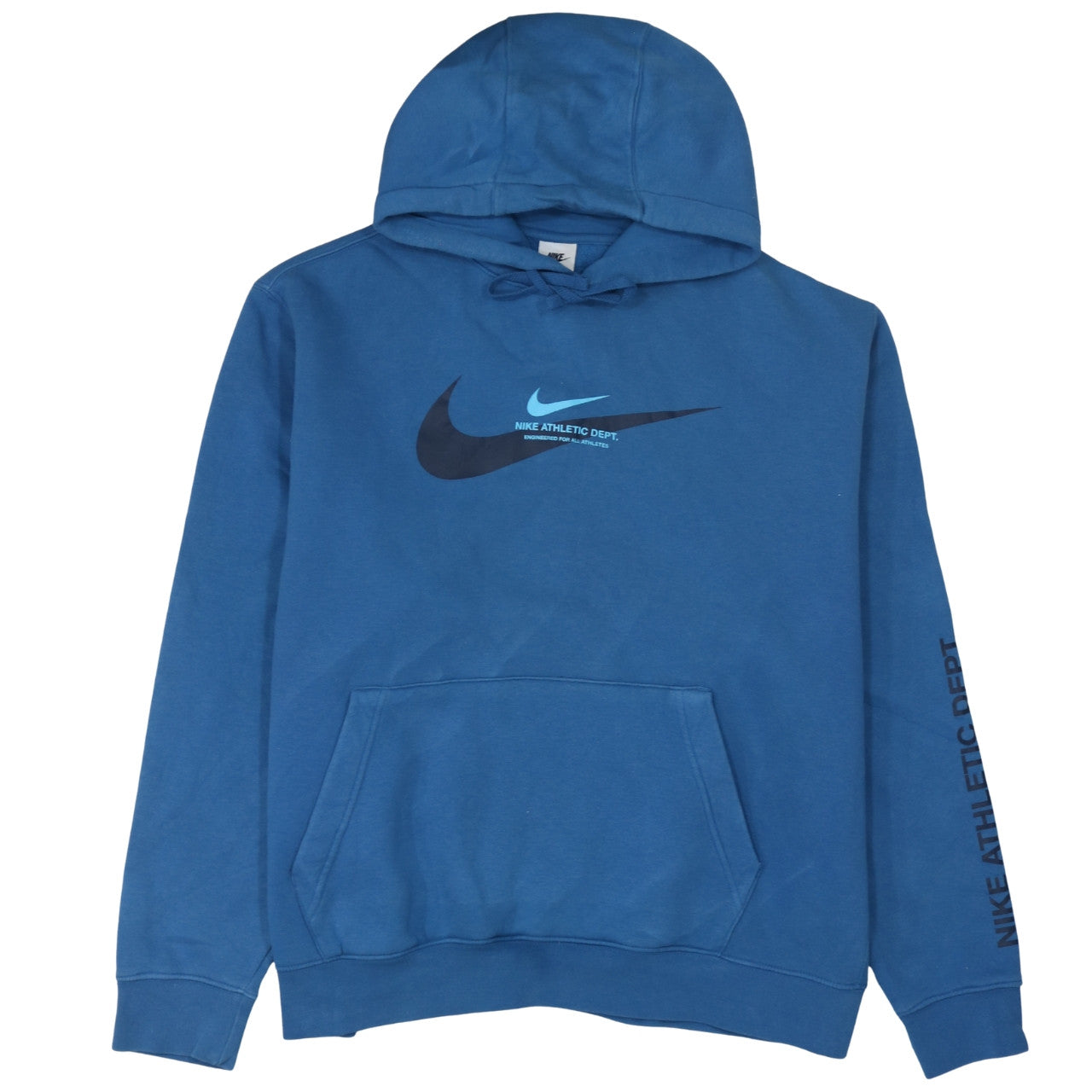 Mens UK Size XL Nike Blue Pullover Hoodie