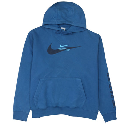 Mens UK Size XL Nike Blue Pullover Hoodie