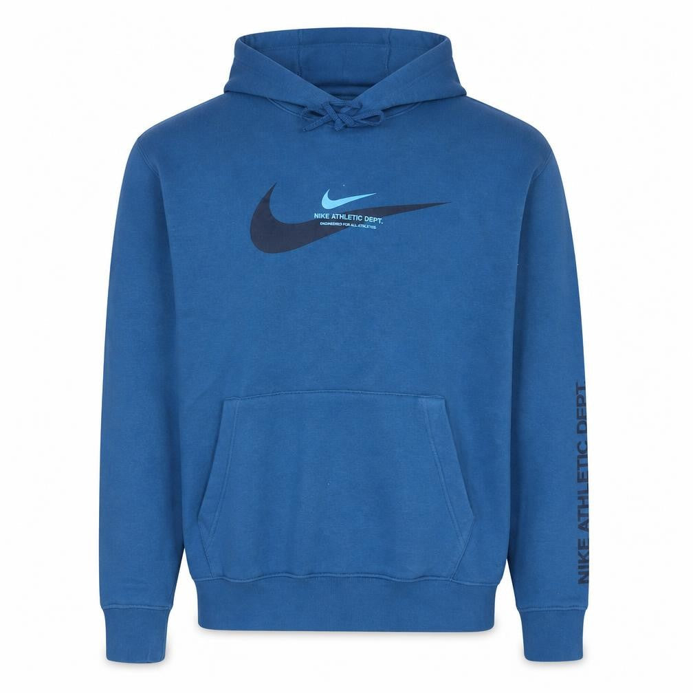 Mens UK Size XL Nike Blue Pullover Hoodie