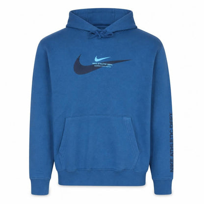 Mens UK Size XL Nike Blue Pullover Hoodie