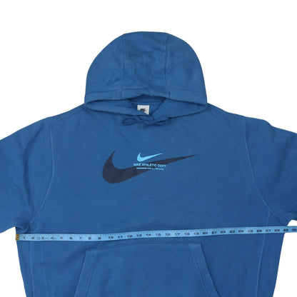 Mens UK Size XL Nike Blue Pullover Hoodie