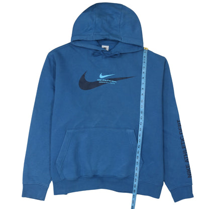Mens UK Size XL Nike Blue Pullover Hoodie