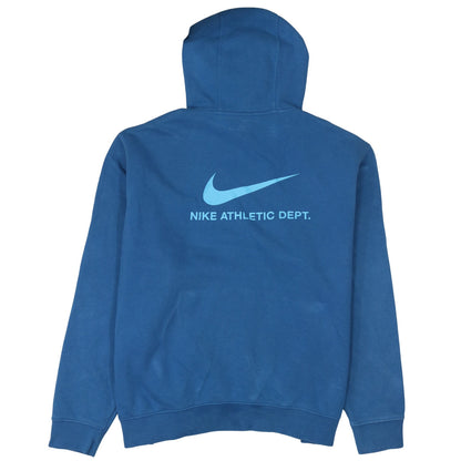 Mens UK Size XL Nike Blue Pullover Hoodie
