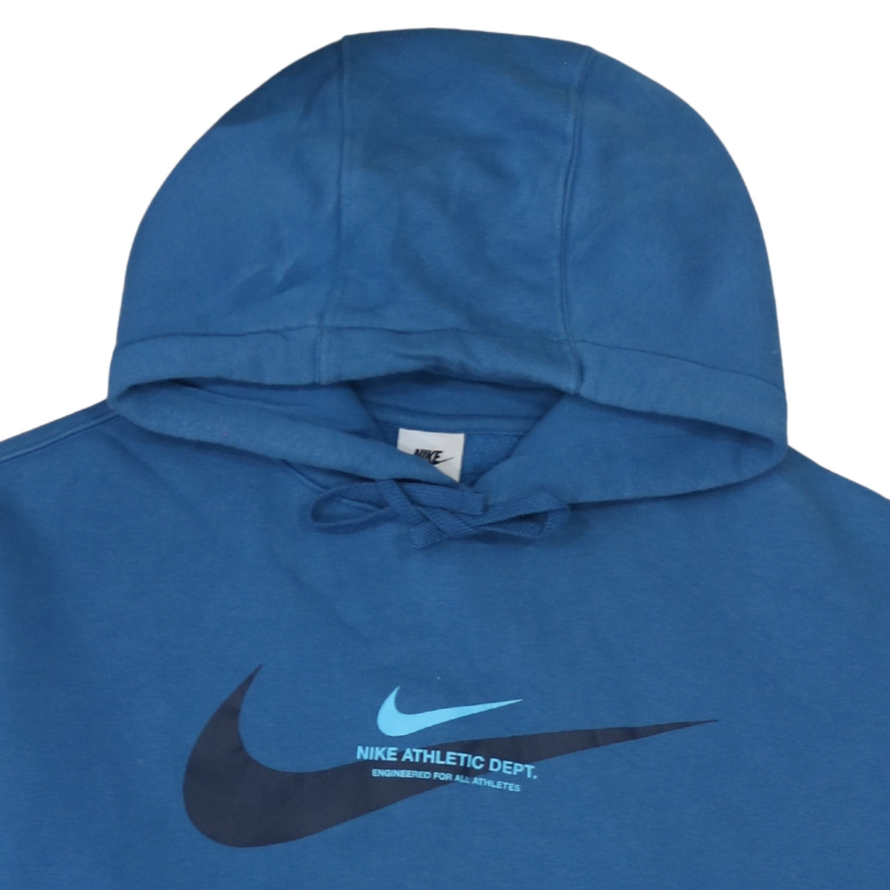 Mens UK Size XL Nike Blue Pullover Hoodie