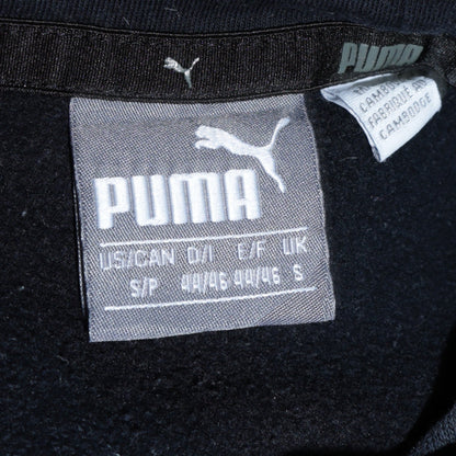 Mens UK Size S PUMA Black Pullover Hoodie