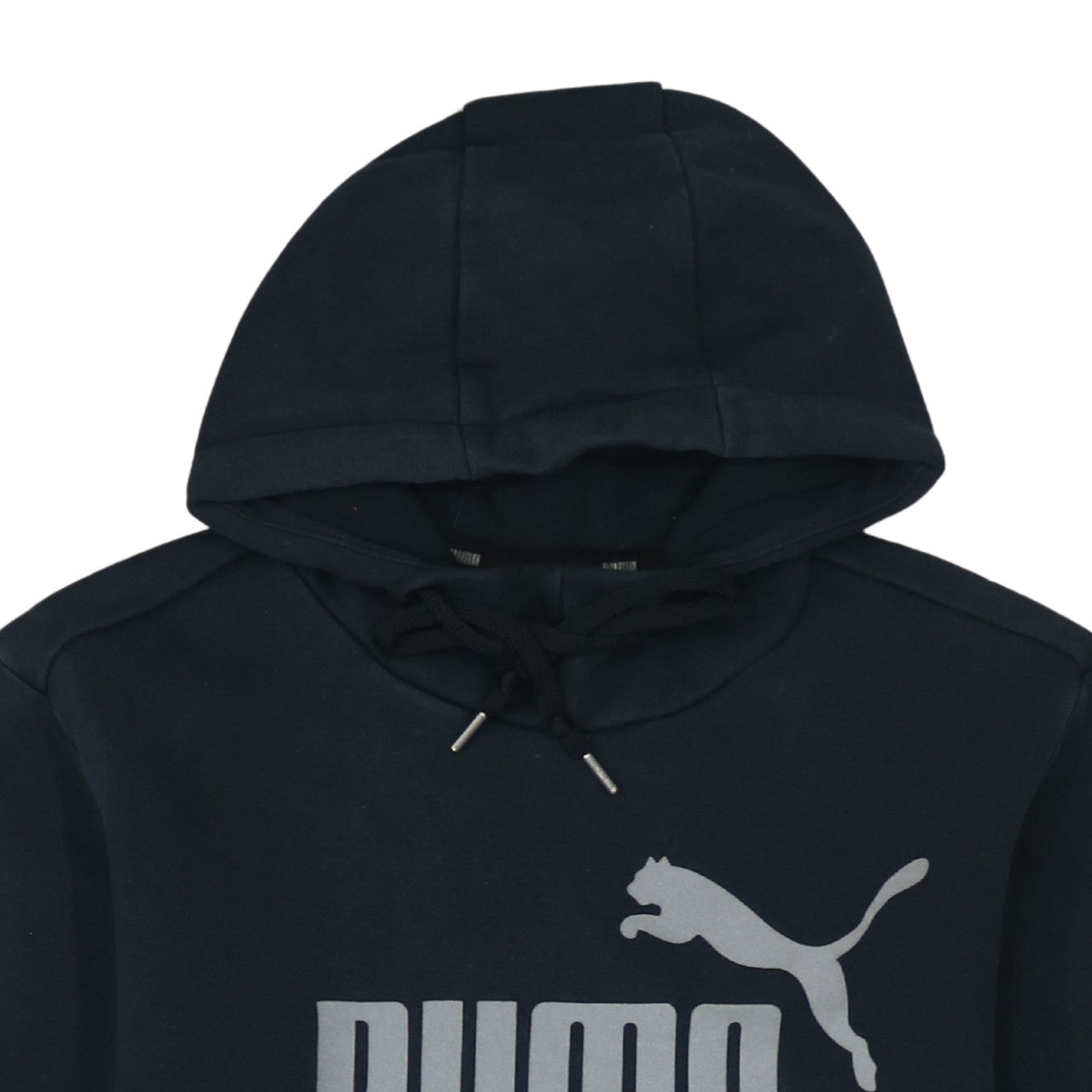Mens UK Size S PUMA Black Pullover Hoodie