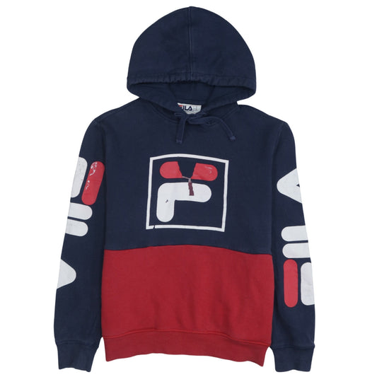 Mens UK Size XS FILA Multicoloured Pullover Hoodie