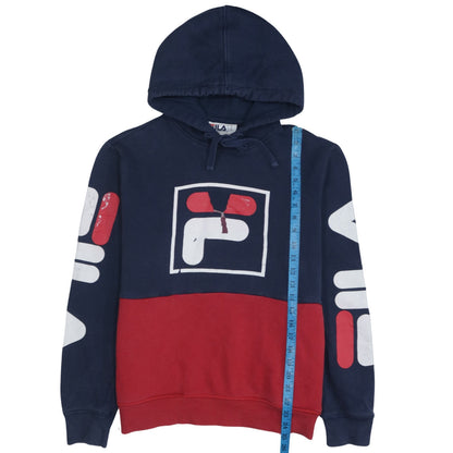 Mens UK Size XS FILA Multicoloured Pullover Hoodie