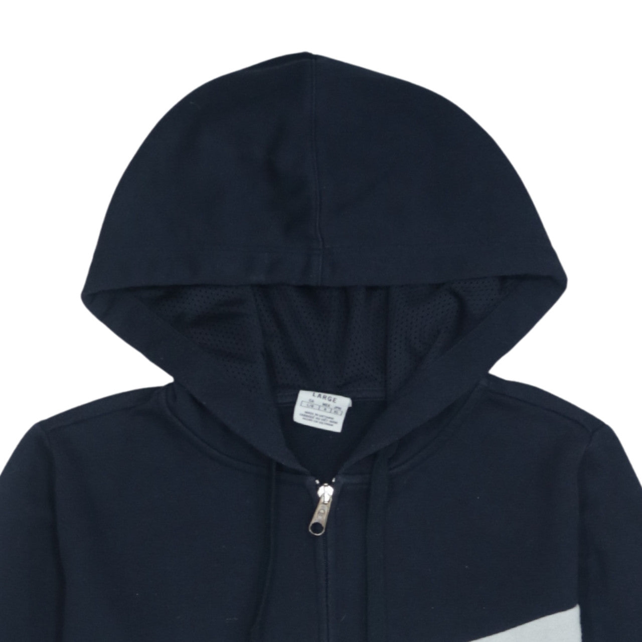 Mens UK Size L Champion Blue Full Zip Hoodie