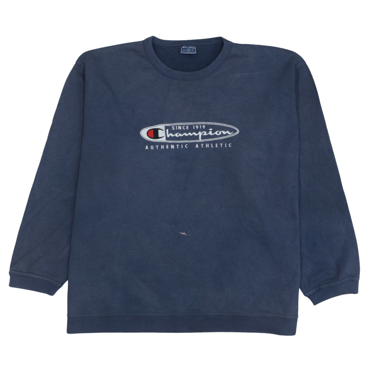 Mens UK Size 2XL Champion Blue Pullover Sweatshirt