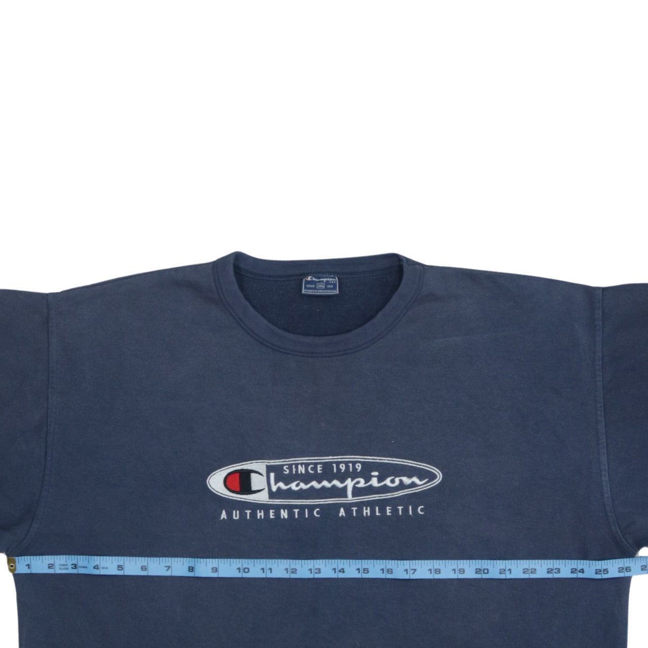 Mens UK Size 2XL Champion Blue Pullover Sweatshirt