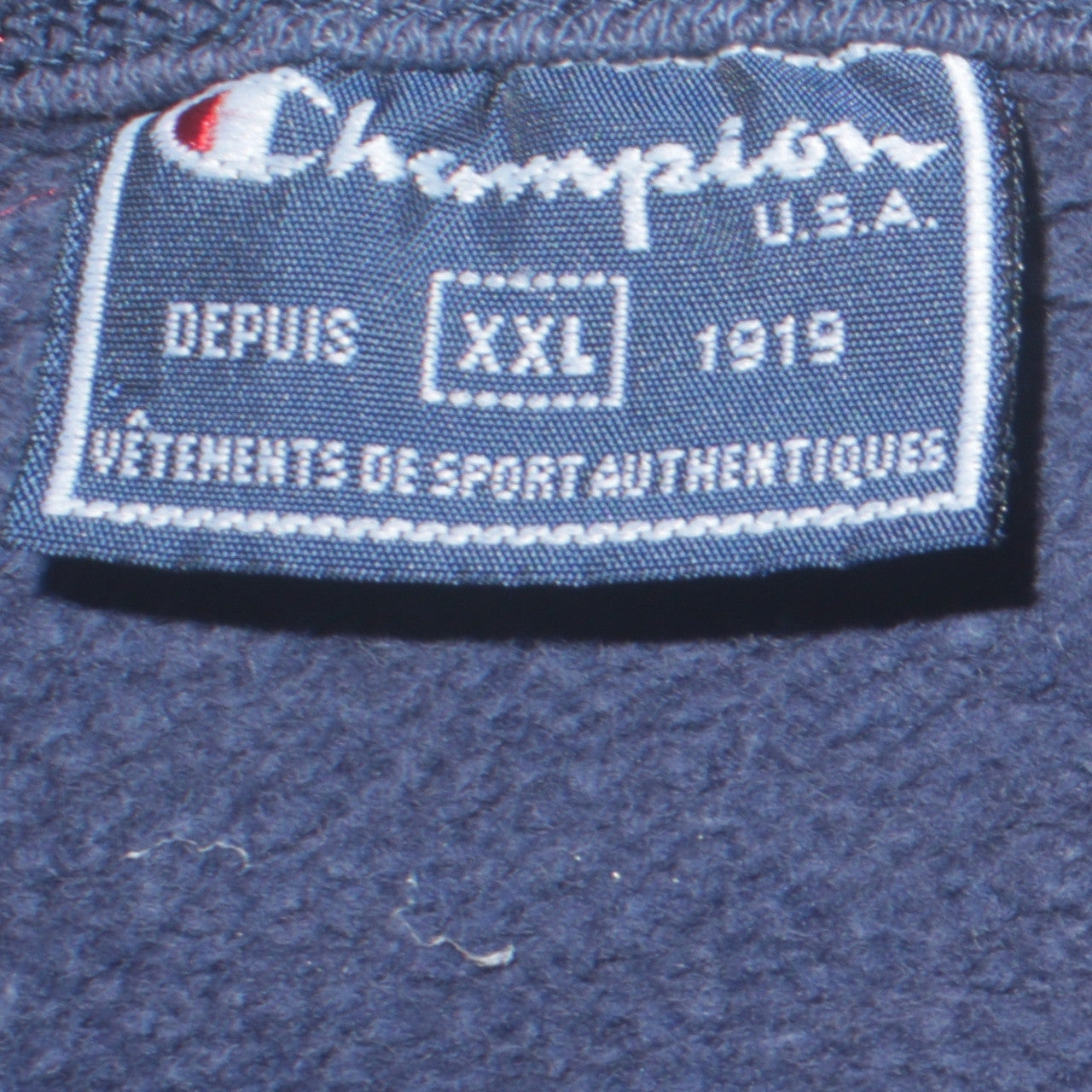 Mens UK Size 2XL Champion Blue Pullover Sweatshirt