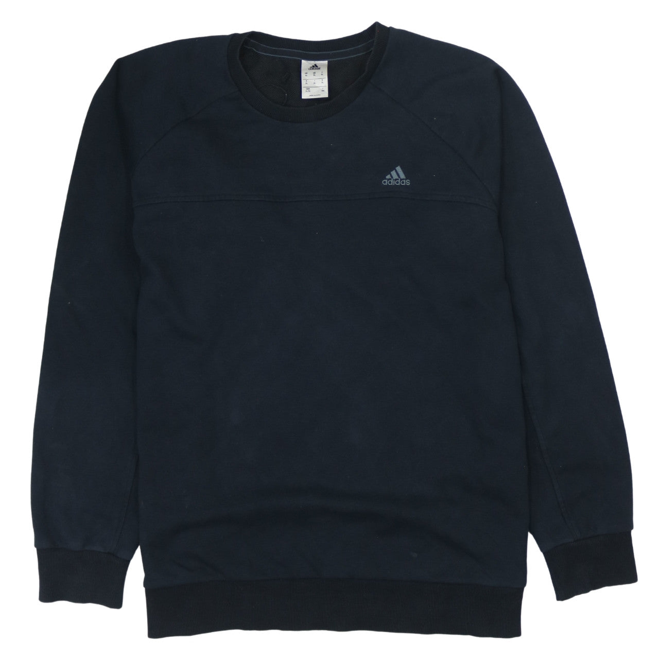 Mens UK Size L adidas Black Pullover Sweatshirt