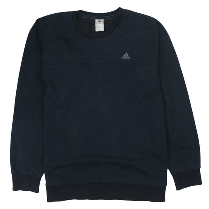 Mens UK Size L adidas Black Pullover Sweatshirt
