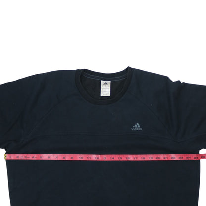 Mens UK Size L adidas Black Pullover Sweatshirt