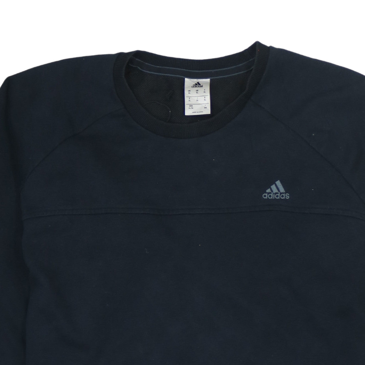 Mens UK Size L adidas Black Pullover Sweatshirt