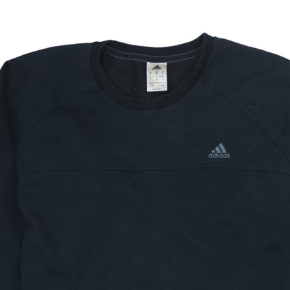 Mens UK Size L adidas Black Pullover Sweatshirt