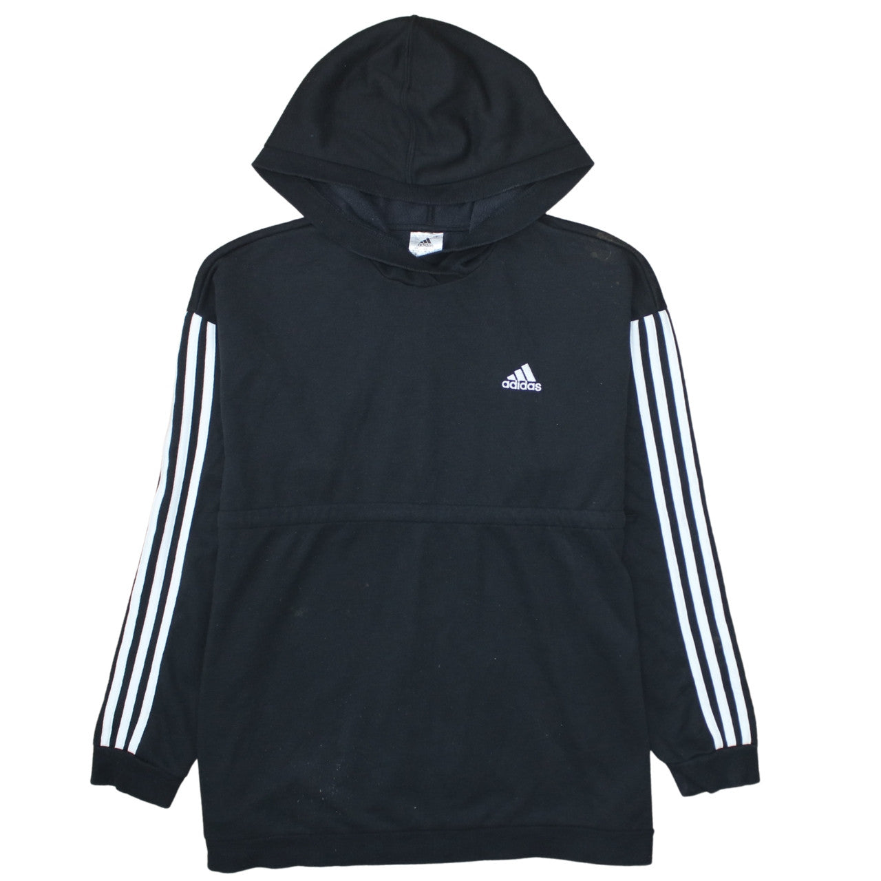 Womens UK Size M adidas Black Pullover Hoodie