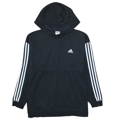 Womens UK Size M adidas Black Pullover Hoodie