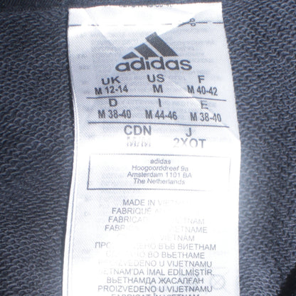 Womens UK Size M adidas Black Pullover Hoodie