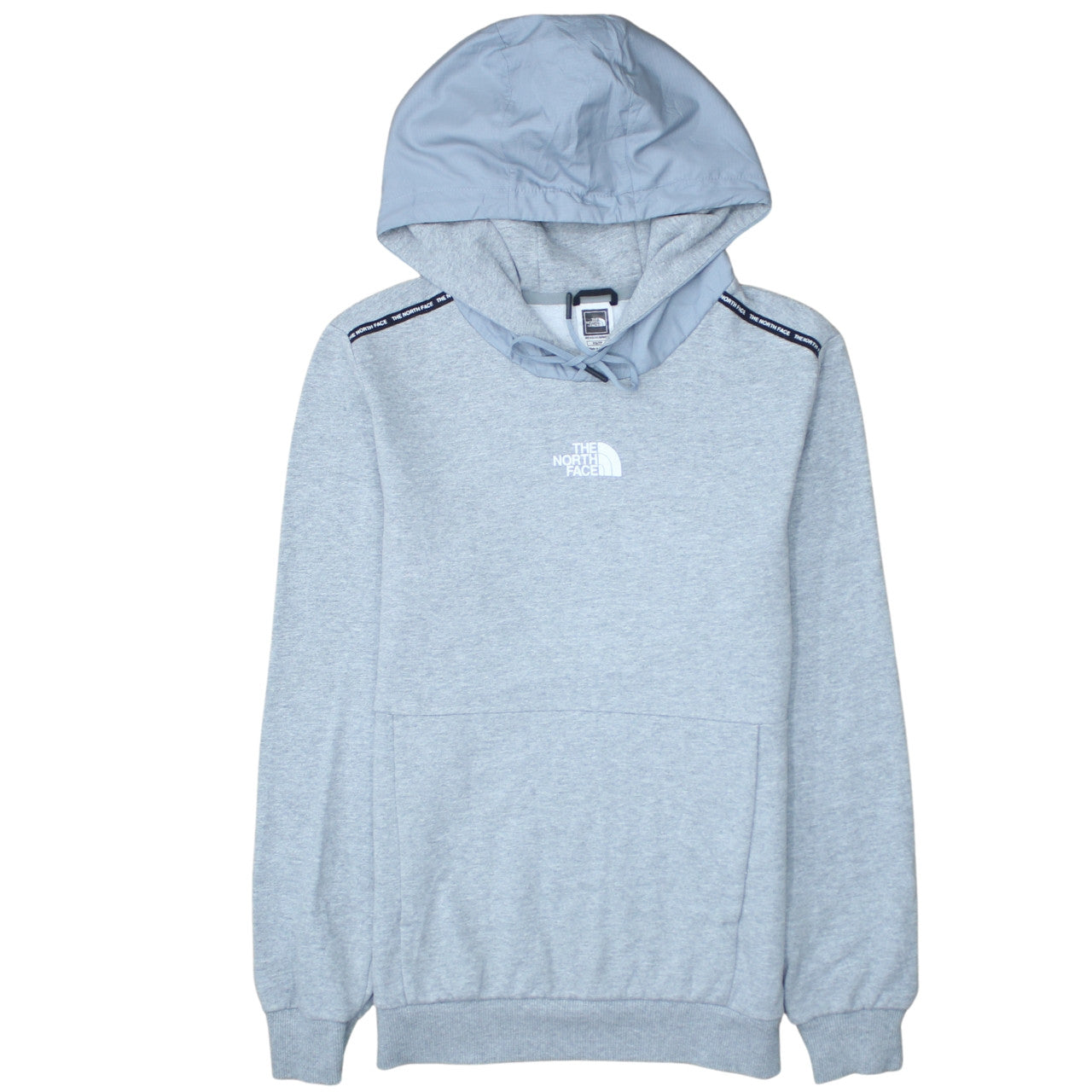 Mens UK Size XS The North Face Grey Pullover Hoodie