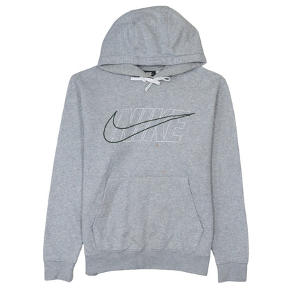 Mens UK Size M Nike Grey Pullover Hoodie