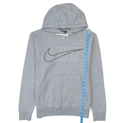 Mens UK Size M Nike Grey Pullover Hoodie