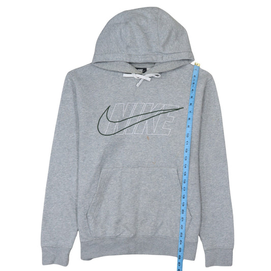 Mens UK Size M Nike Grey Pullover Hoodie