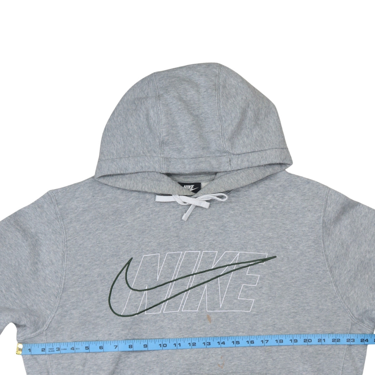 Mens UK Size M Nike Grey Pullover Hoodie