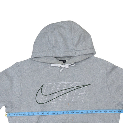 Mens UK Size M Nike Grey Pullover Hoodie