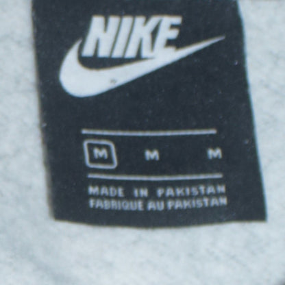 Mens UK Size M Nike Grey Pullover Hoodie