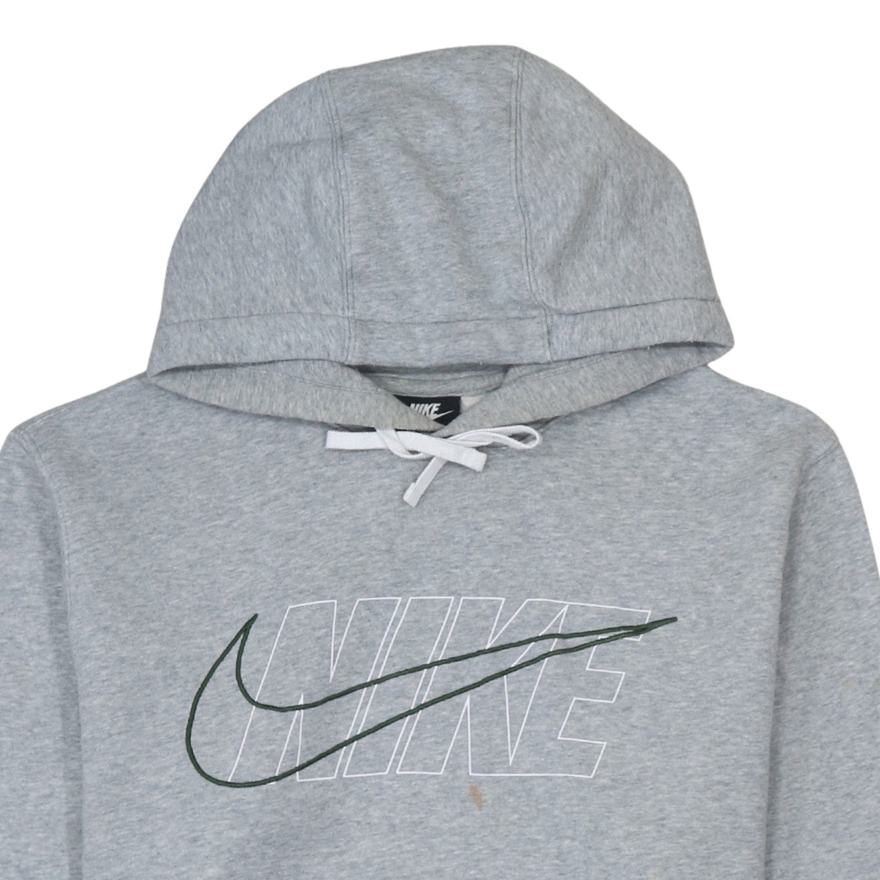 Mens UK Size M Nike Grey Pullover Hoodie