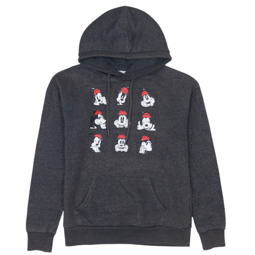 Womens UK Size XS Disney Grey Pullover Hoodie