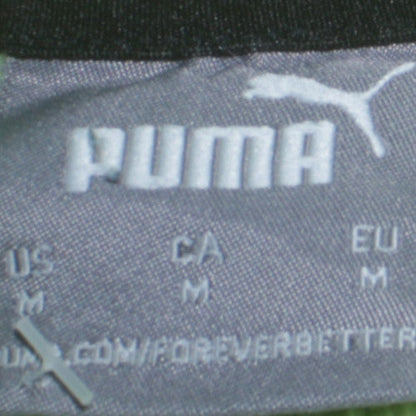 Mens UK Size M PUMA Green Pullover Hoodie