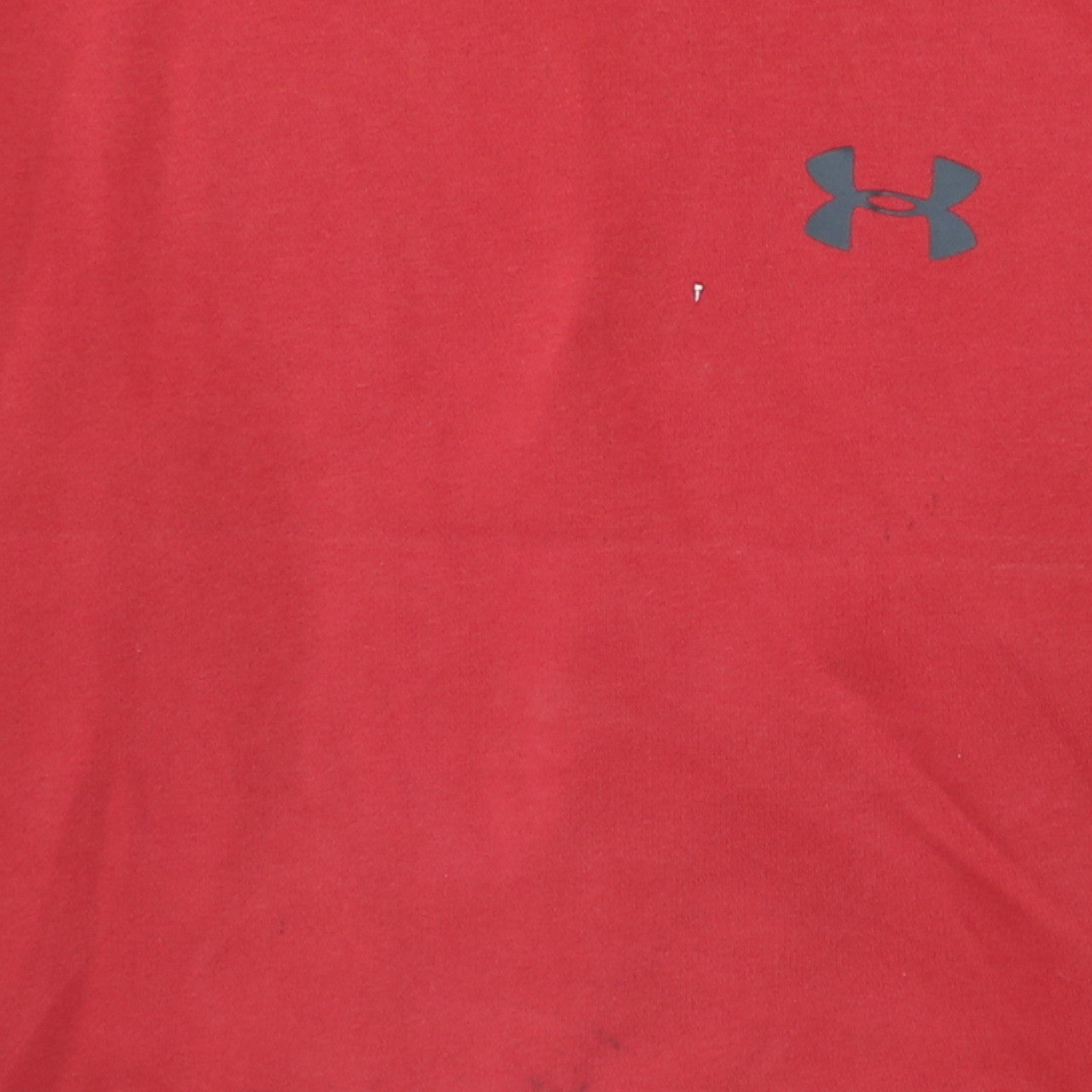 Mens UK Size M Under armour Red Pullover Hoodie
