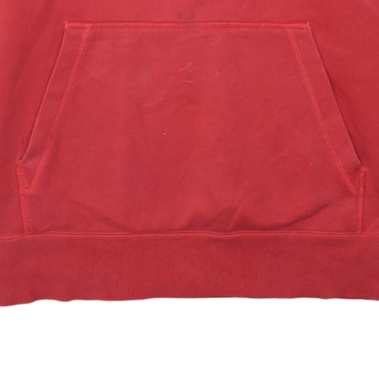 Mens UK Size M Under armour Red Pullover Hoodie