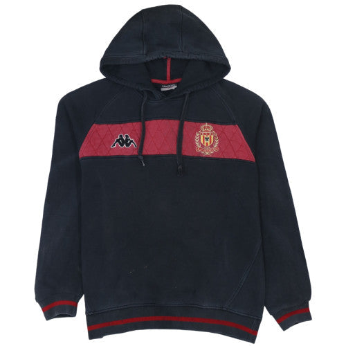 Mens UK Size L Kappa Black Pullover Hoodie