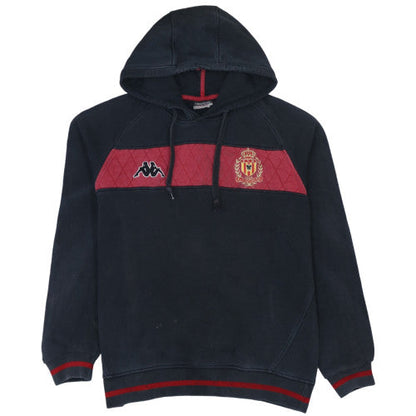 Mens UK Size L Kappa Black Pullover Hoodie