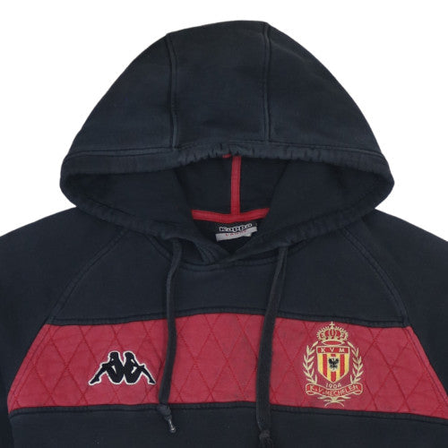 Mens UK Size L Kappa Black Pullover Hoodie