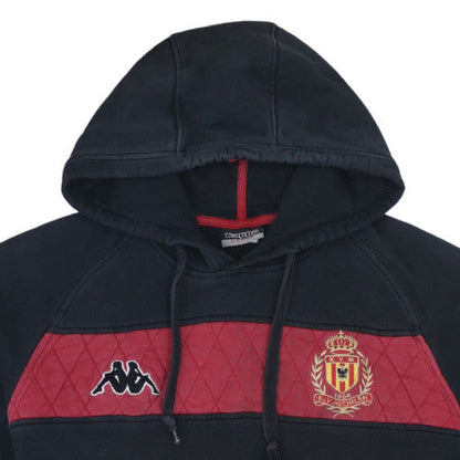 Mens UK Size L Kappa Black Pullover Hoodie