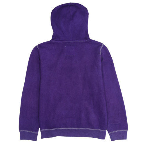 Mens UK Size M Hollister Purple Pullover Hoodie