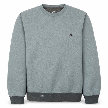 Mens UK Size L Nike Grey Pullover Sweatshirt