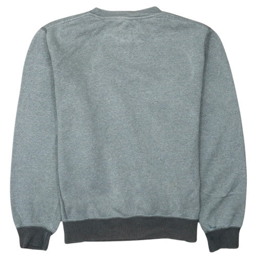 Mens UK Size L Nike Grey Pullover Sweatshirt